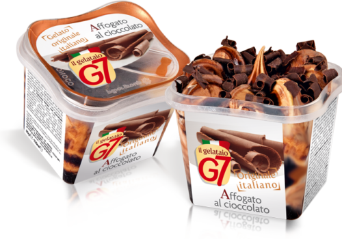 Gelato G7 Affogato Cioccolato Monoporzione
