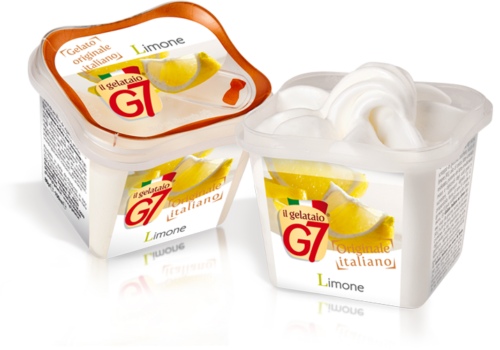 Gelato Limone G7 Monoporzione