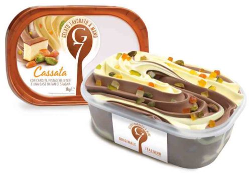 Gelato G7 1kg Cassata