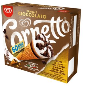 ALGIDA 5 CORNETTO CHOCOLATE