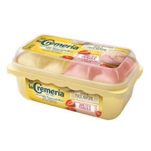 CREMERIA MASCARPONE E SORBETTO FRAGOLA