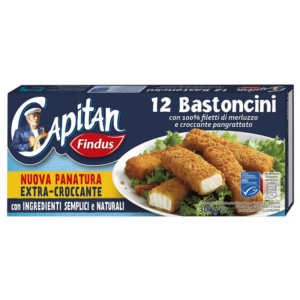 FINDUS 12 BASTONCINI DI MERLUZZO GR.300X12