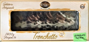 TRONCHETTO CIOCCOLATO E PANNA 1400
